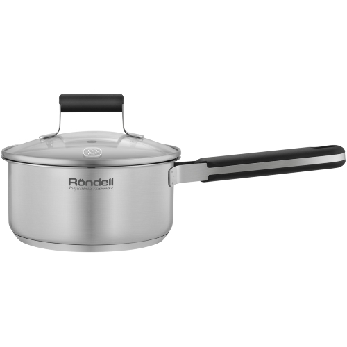 Ковш Rondell Bayoneta RDS-1806 1.3 л. d=16 см (с крышкой) стальной