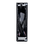 Компьютерный корпус FoxLine FL-105-AD120-DC-INF (FL-105-AD120-DC-INF) FL-105-AD120-DC-INF mITX case (2L), 2хUSB 2.0+2хUSB 3.0, 1хcombo audio, 40мм FAN, VESA, w/DC-ATX converter, w/120W pwr adapter, w/pwr
