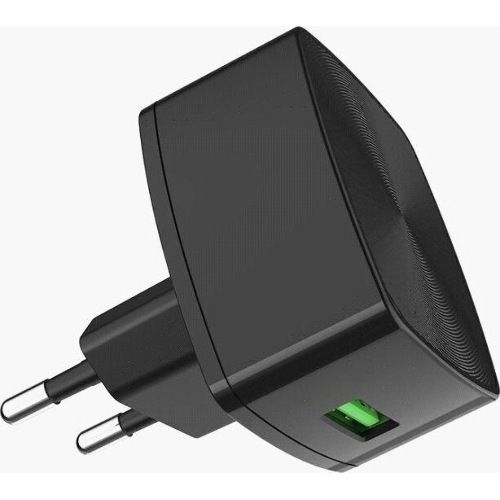 Сетевое зарядное устройство HOCO (6931474706638) HOCO C70A Cutting-edge single port QC3.0 черный