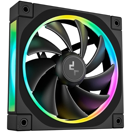 Система жидкостного охлаждения Deepcool LQ360 Ultra ARGb Soc-AM5/AM4/1200/1700/1851 черный 4-pin 38.71dB Al LCD 350W 1840gr Ret (R-LQ360-BKASMC-G-1)