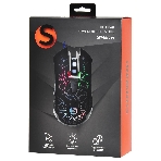 Мышь проводная SunWind SW-M705G черный, 3600 dpi, USB, кнопки - 6