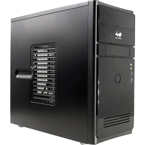 Компьютерный корпус Mini Tower InWin ENR021, 600W PM-600ATX U3.0*2+A(HD) mATX, черный