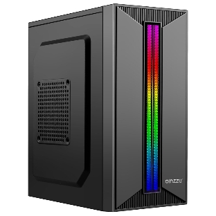 Компьютерный корпус Ginzzu B350 2*USB 2.0,AU RGb