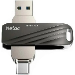 Флешка USB Netac US11 128Gb USB 3.0+TypeC Dual Flash