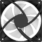 Вентилятор для корпуса Ocypus Delta F12 BK ARGb черный 120мм 2000rpm 4-pin