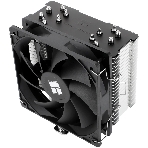 Кулер для процессора Thermalright Burst Assassin 120 SE черный/серебристый (4-pin PWM, 148мм, Al/Cu, 6x6мм, 1x120мм, 66.17CFM, 25.6dBA, 1550RPM, S: 1851/1700/1200/115X, AM5/AM4)