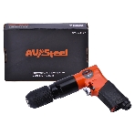 Дрель прямая Av Steel AV-701107 114л/мин патр.:быстрозажимной оранжевый/черный