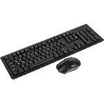 Комплект клавиатура+мышь A4Tech 4200N беспроводной, USB, 1000 DPI, чёрный