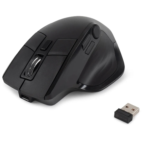 Мышь беспроводная Oklick 502MW черный, 2400 dpi, радиоканал, Bluetooth, USB, кнопки - 9