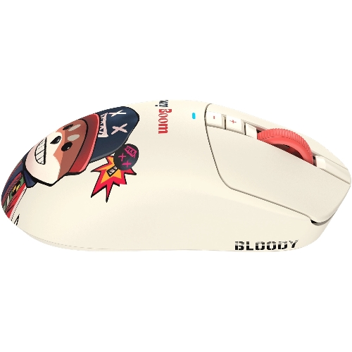 Мышь беспроводная/проводная A4Tech Bloody R72 Ultra Duo Proxy Boom бежевый, 20000 dpi, USB Type-A/Type-C, радиоканал, кнопки-7