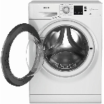 Стиральная машина Hotpoint NUS 5015 S RU белый, загр.фронтальная, макс.: 5 кг, 1000 об/мин, класс: А