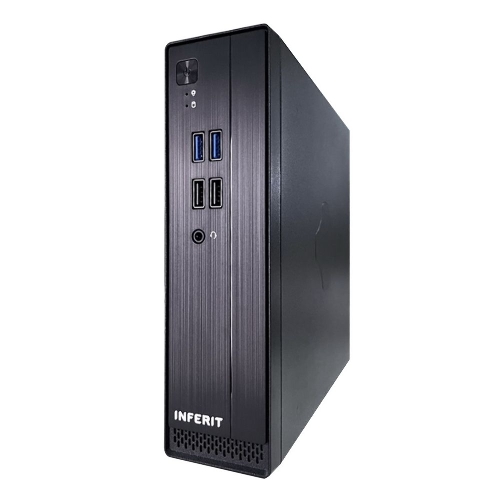 Компьютерный корпус FoxLine FL-105-AD120-DC-INF (FL-105-AD120-DC-INF) FL-105-AD120-DC-INF mITX case (2L), 2хUSB 2.0+2хUSB 3.0, 1хcombo audio, 40мм FAN, VESA, w/DC-ATX converter, w/120W pwr adapter, w/pwr