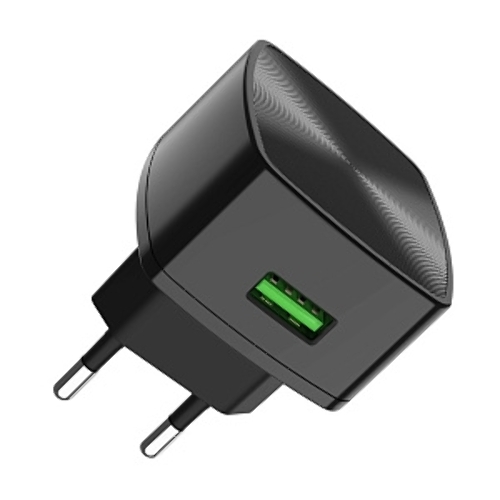 Сетевое зарядное устройство HOCO (6931474706638) HOCO C70A Cutting-edge single port QC3.0 черный