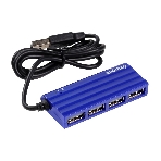 USB-концентратор Smartbuy (SBHA-6810-B) 4 порта синий
