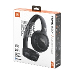 Беспроводные/проводные наушники JBL Tune 680NC черный, накладные, Bluetooth + проводной, адаптивное шумоподавление