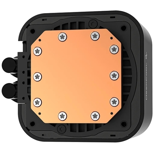 Система жидкостного охлаждения Deepcool LQ360 Ultra ARGb Soc-AM5/AM4/1200/1700/1851 черный 4-pin 38.71dB Al LCD 350W 1840gr Ret (R-LQ360-BKASMC-G-1)