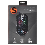 Мышь проводная SunWind SW-M705G черный, 3600 dpi, USB, кнопки - 6