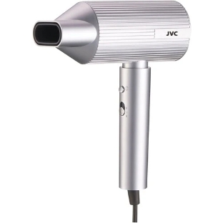 Фен JVC JHD012 серый/серебристый, 1800 Вт