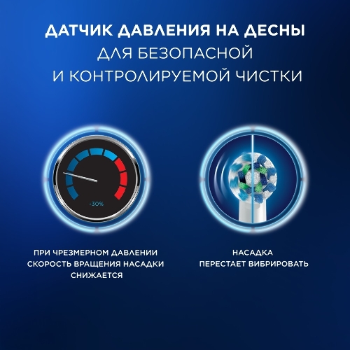 Набор электрических зубных щеток Oral-B Pro Series 1 бирюзовый/черный