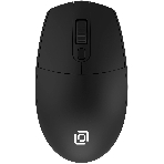 Мышь беспроводная Oklick 201MW черный, 1600 dpi, радиоканал, USB, кнопки - 4