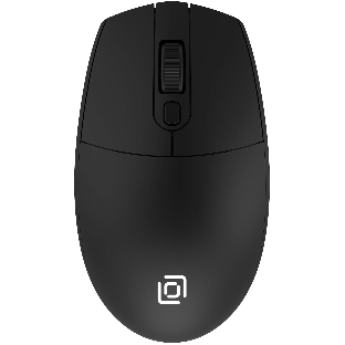 Мышь беспроводная Oklick 201MW черный, 1600 dpi, радиоканал, USB, кнопки - 4