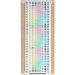 Компьютерный корпус без блока питания SAMA Z60 белый, Midi-Tower, TG, 4x140мм ARGb, 2xUSB 3.0 + 1xUSB 3.1 Type-C, E-ATX, ATX, mATX, mITX белый