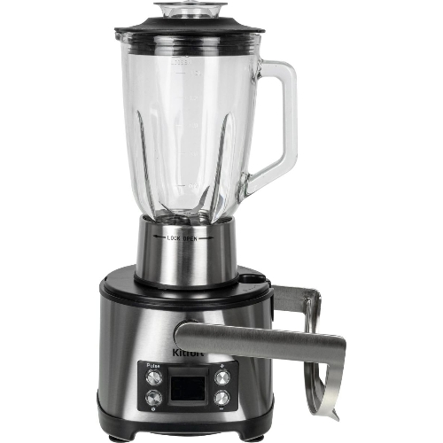 Кухонный комбайн Kitfort KT-1395 800Вт серебристый/черный