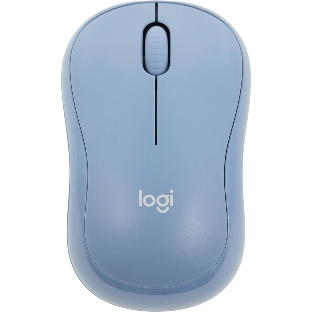 Мышь беспроводная Logitech M221 голубой, 1000 dpi, радиоканал, USB, кнопки - 3