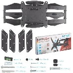 Кронштейн для телевизора Arm media COBRA-45 new черный 4 шт/уп. 22