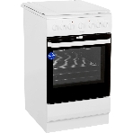 Плита электрическая Hansa FCEW54109 белый, конфорок 4 шт, духовка 65 л, 50 см x 85 см x 60 см