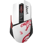 Мышь беспроводная A4Tech Bloody R36 Ultra черный/белый/красный, 12000dpi, USB, радиоканал, кнопки - 7