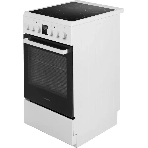 Плита электрическая Maunfeld MEC57CW08TD белый, конфорок 4 шт, духовка 59 л, 50 см x 85 см x 60 см