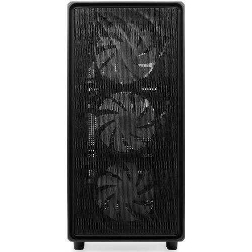 Компьютерный корпус HSPD M510, Mesh Mid Tower, черный, TG, 0.5 SPCC, 4x120мм ARGB ATX, mATX, mITX 180/280/160мм 1x2.5