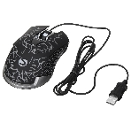 Мышь проводная SunWind SW-M705G черный, 3600 dpi, USB, кнопки - 6