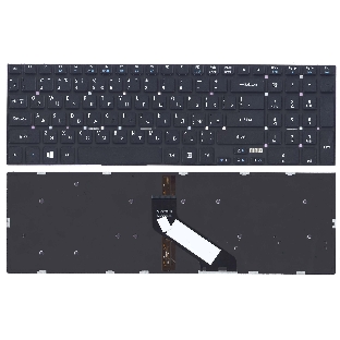 Клавиатура для ноутбука Acer Aspire 5755 5755G 5830 5830G 5830T VN7-791 VN7-791G черная с подсветкой