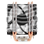 Кулер ExeGate Wizard EXX600-PWM.FRGb (Al+Cu, 6 тепл.трубки, LGA775/1150/1151/1155/1156/1200/1700/1851/AM2/AM2+/AM3/AM3+/AM4/AM5/FM1/FM2/754/939/940, TDP 180W, Fan 120мм PWM, 800-2400RPM, Hydro bearing, 4pin, 11-24db, 540г, FRGb подсветка, с термопастой, на защелках, Color Box)