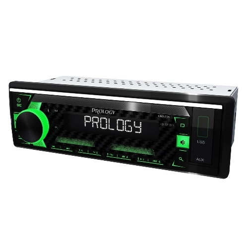 Автомагнитола Prology CMX-235, 1 DIN, Bluetooth, USB Type-A, AUX, пульт ДУ