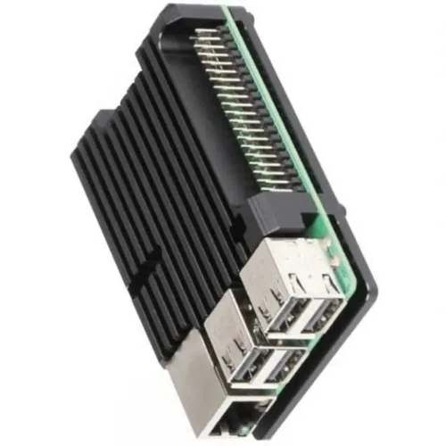 Корпус ACD черный Metal Aluminum Case for Raspberry Pi 3B/3B+