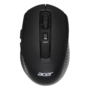 Мышь беспроводная Acer OMR070 черный, 1600 dpi, радиоканал, Bluetooth, USB, кнопки - 6