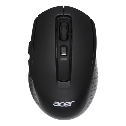 Мышь беспроводная Acer OMR070 черный, 1600 dpi, радиоканал, Bluetooth, USB, кнопки - 6
