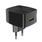 Сетевое зарядное устройство HOCO (6931474706638) HOCO C70A Cutting-edge single port QC3.0 черный