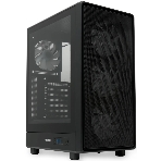 Компьютерный корпус HSPD M510, Mesh Mid Tower, черный, TG, 0.5 SPCC, 4x120мм ARGB ATX, mATX, mITX 180/280/160мм 1x2.5