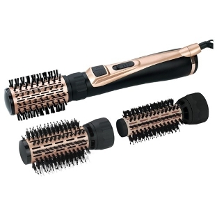 Фен-щётка BRAYER BR3100 черный/золотистый, 1000 Вт, 35/40/50 мм