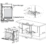 Шкаф духовой газовый Maunfeld EOGC604B, встраиваемый