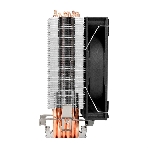 Кулер ExeGate Wizard EXX600-PWM.FRGb (Al+Cu, 6 тепл.трубки, LGA775/1150/1151/1155/1156/1200/1700/1851/AM2/AM2+/AM3/AM3+/AM4/AM5/FM1/FM2/754/939/940, TDP 180W, Fan 120мм PWM, 800-2400RPM, Hydro bearing, 4pin, 11-24db, 540г, FRGb подсветка, с термопастой, на защелках, Color Box)