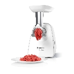 Мясорубка электрическая Bosch MFW2520W белый, 1500 Вт, 1.7 кг/мин, насадки - 4