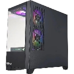 Компьютерный корпус AeroCool/Formula Cristal Z1M черный без БП mATX 2xUSB 2.0 1xUSB 3.0 audio bott PSU