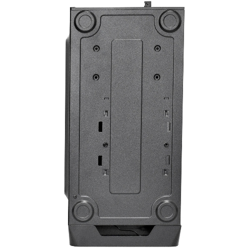 Компьютерный корпус Miditower ExeGate XP-332-UNS350 (ATX, БП UNS350 с вент. 12см, 2хUSB, аудио, черный)