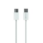 Кабель MORE CHOICE (4620202550378) K75a USB 3.0A PD 60W для Type-C Type-C нейлон 2м белый