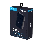 Портативный аккумулятор Maxvi PB10-08 10000 мАч, 2A, 2хUSB/Type-C/MicroUSB